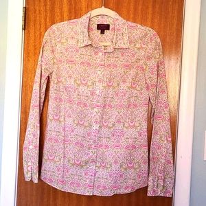 J Crew Liberty Art Shirt